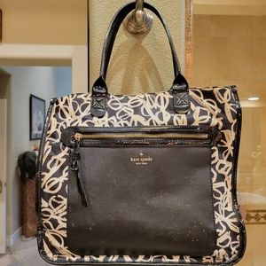 Kate Spade 🕶️ print tote shoulder bag